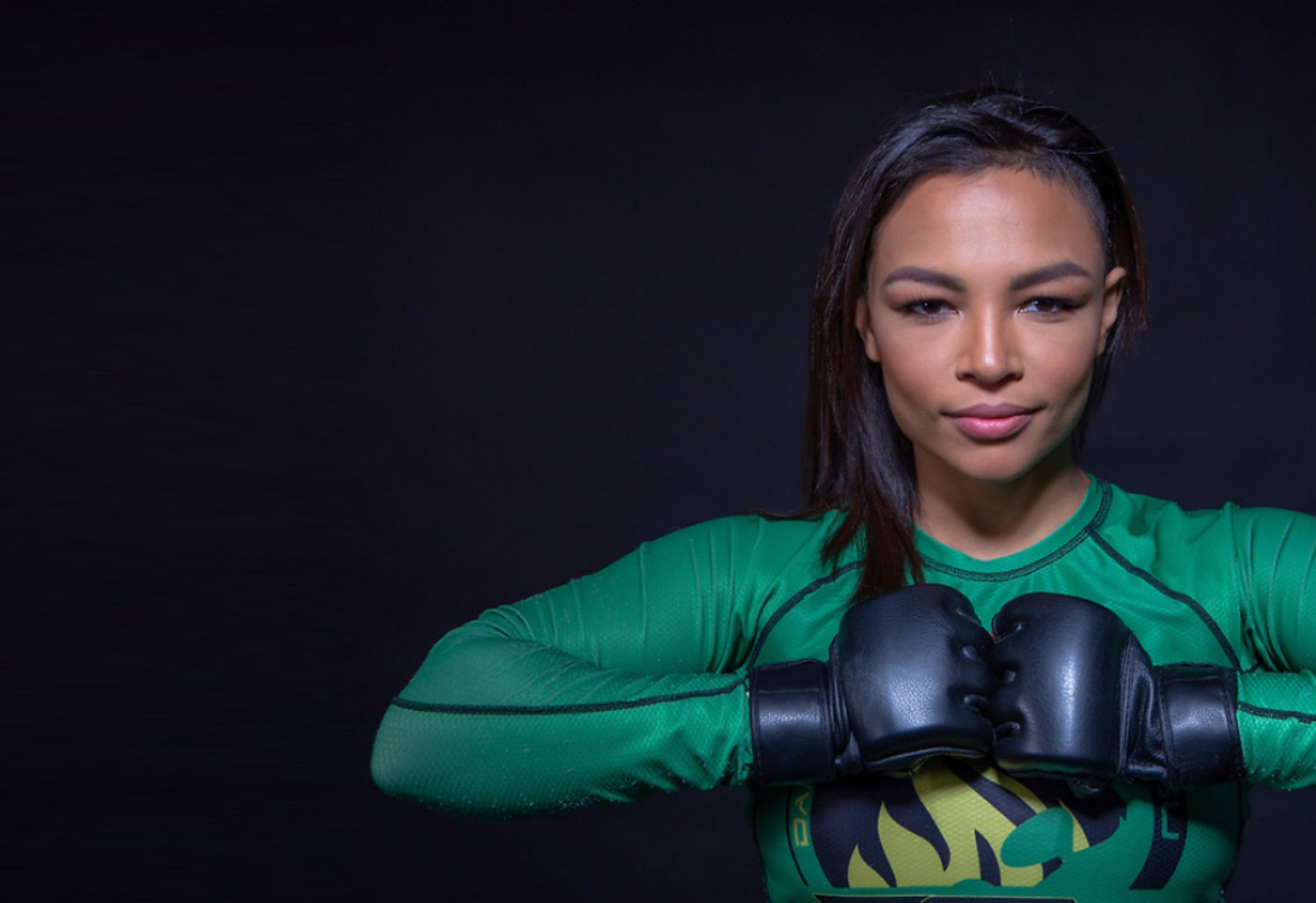 Jamie Colleen Miller in Gracie Jiu-Jitsu gear